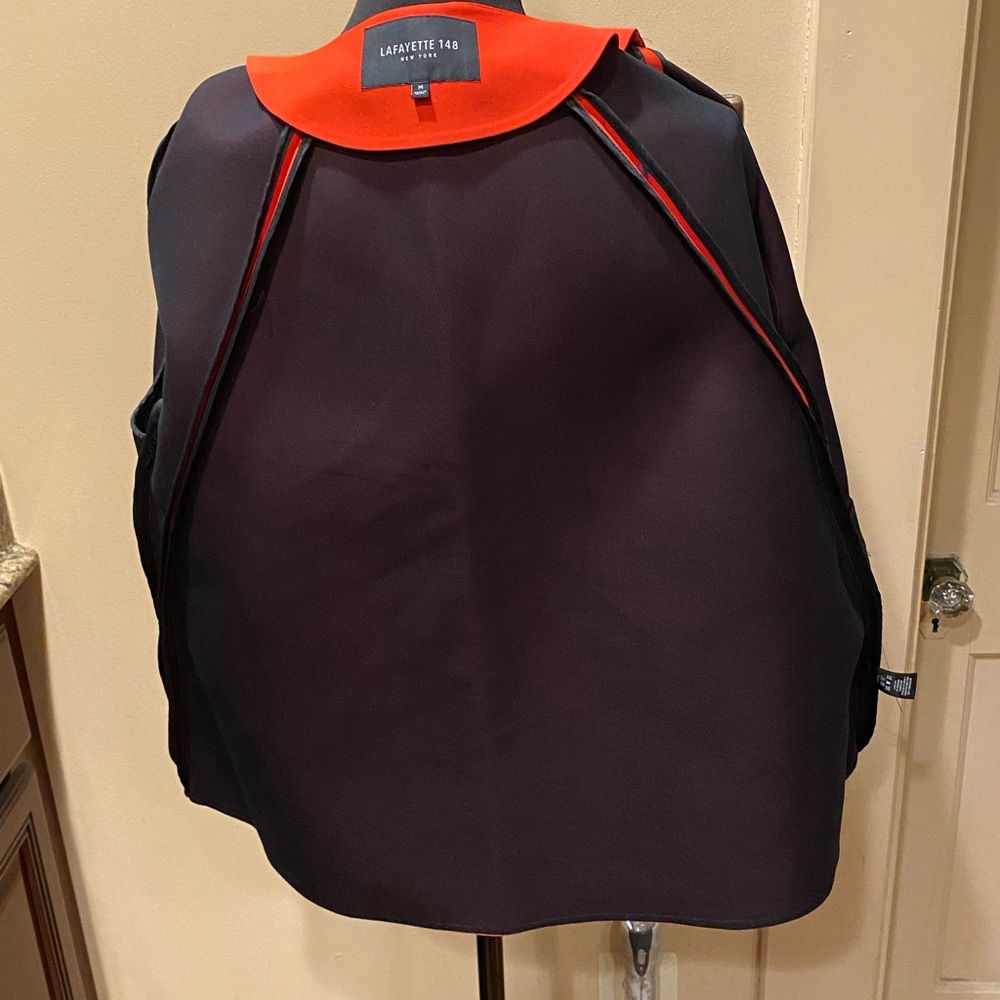 Lafayette 148 Red Buttonless Jacket. Excellent! - image 7